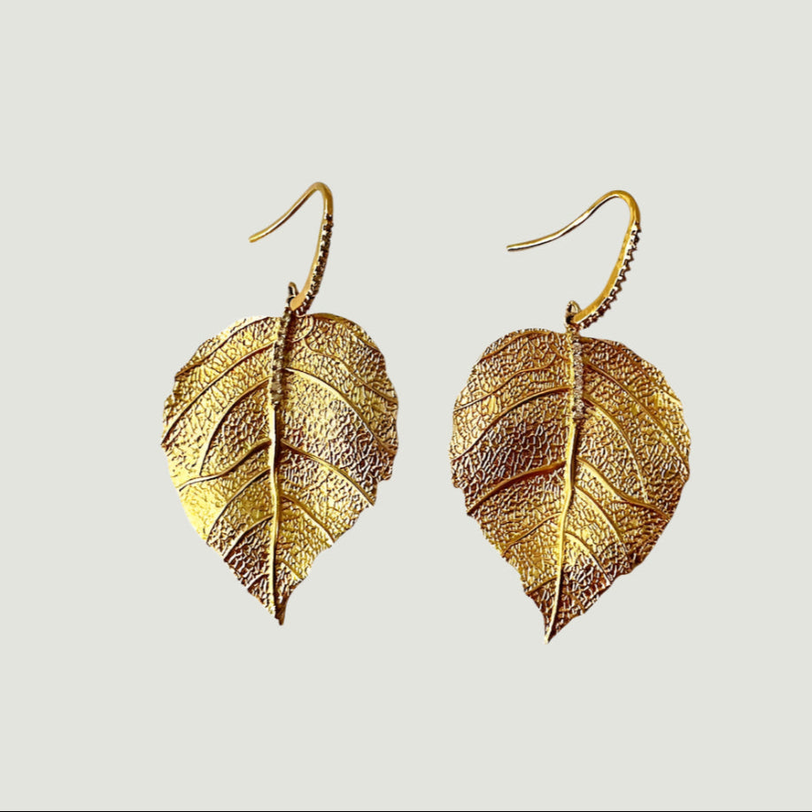 Leaf Earring - Gold
