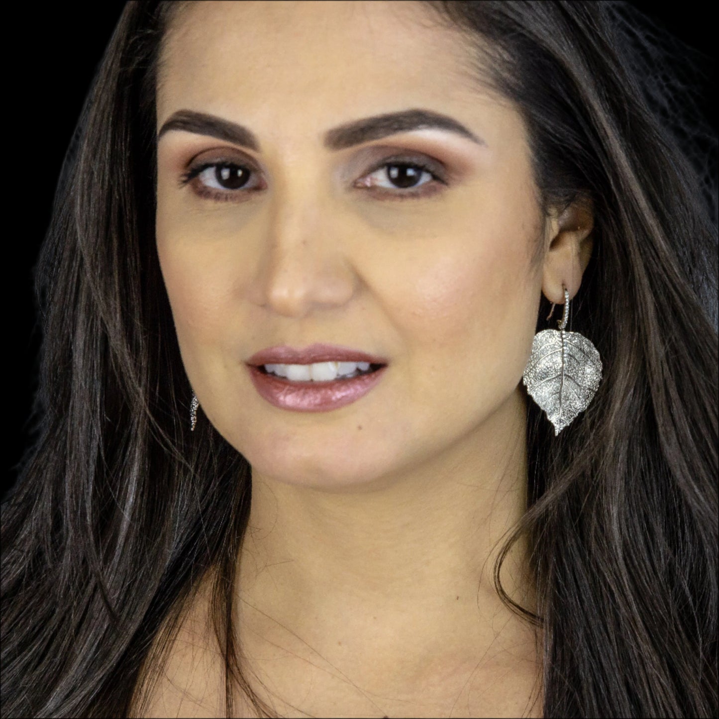 Leaf Earring - Silver