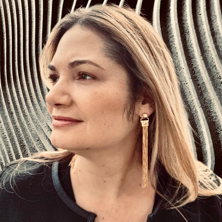 Flow Earring - Gold