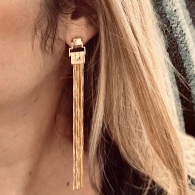 Flow Earring - Gold