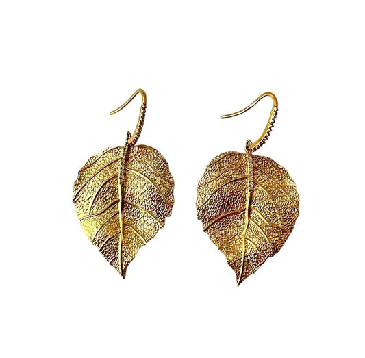 Leaf Earring - Gold